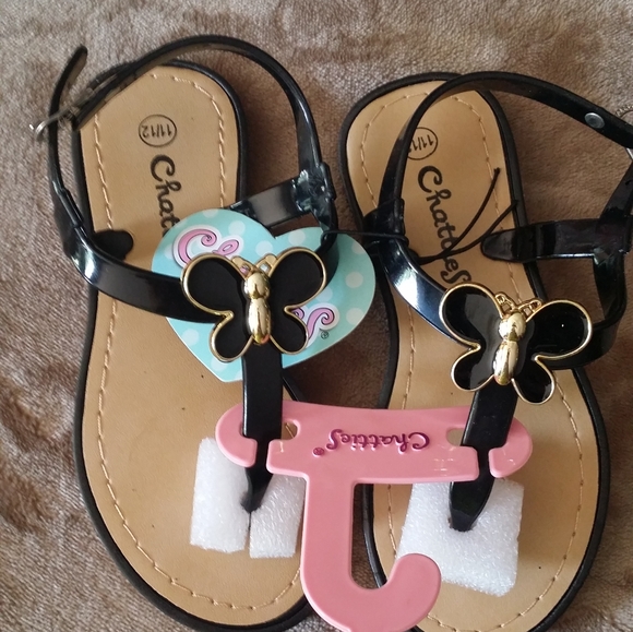 Chatties Butterfly Jelly Sandals - Picture 3 of 8